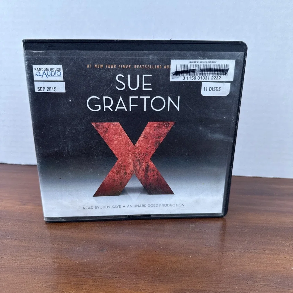 Kinsey Millhone Alphabet Ser.: X by Sue Grafton (2015, Compact Disc, Unabridged)